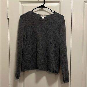 Charter Club Heather Gray Cashmere Sweater